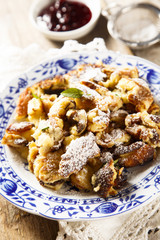 Austrian pancake dessert