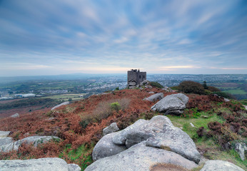 Fototapeta na wymiar Carn Brea Castle