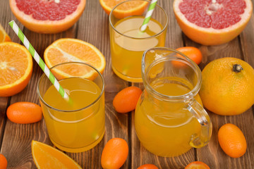 Fresh citrus juice