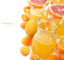 Fresh citrus juice