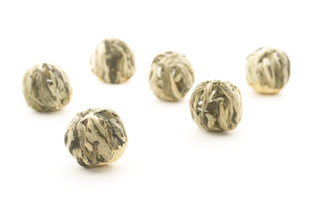 green tea balls