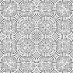 Vector Seamless Vintage Black and White Lace Pattern