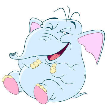 cute funny elephant