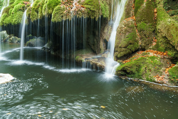 Detail of Bigar waterfall