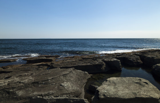 Fototapeta Rocks and sea