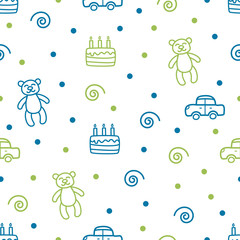 Seamless holiday background