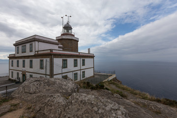 Fototapeta na wymiar Cabo Fisterra, the lighthouse, the end of the camino