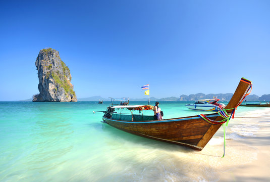 Krabi poda island in Thailand, Andaman sea