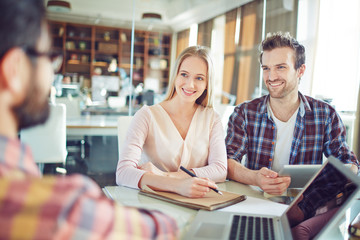 Successful co-workers