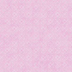 Pink and White Square Geometric Repeat Pattern Background