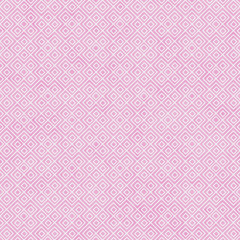 Pink and White Square Geometric Repeat Pattern Background