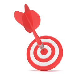 arrow darts in target