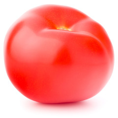 Tomato vegetable isolated on white background cutout