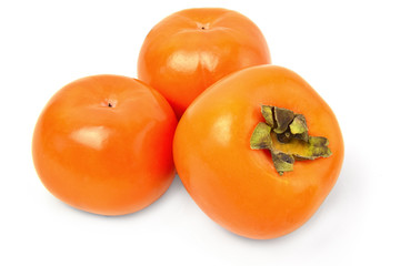 Ripe persimmons