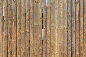 clôture en rondins de bois