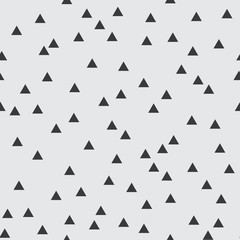 vector seamless pattern witch sketch triangles texture - 94001044