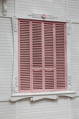 Fototapeta premium pink window