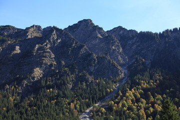 Hügel bei Oberstdorf im Oberallgäu