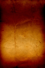 Conceptual old vintage brown paper background