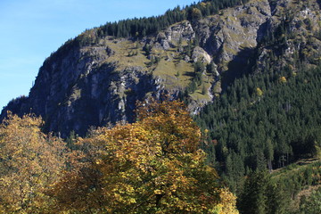 Hügel bei Oberstdorf im Oberallgäu