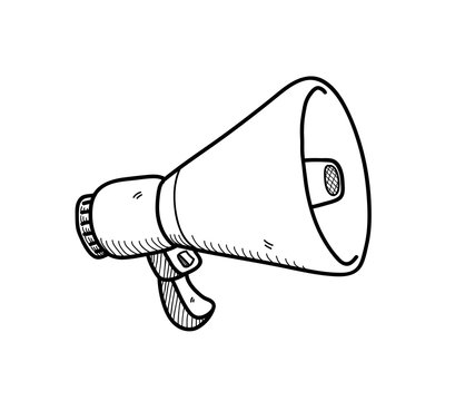 Megaphone cartoon sale