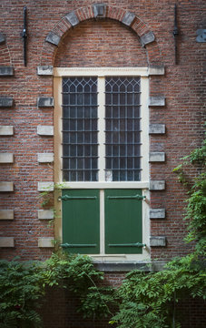 Baroque Dutch Cross Window, Amsterdam, Netherlands