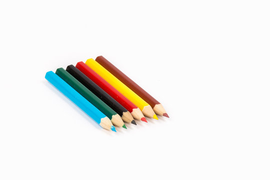 Short color Pencils