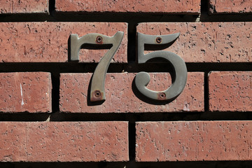 house number