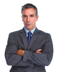 Handsome businessman.