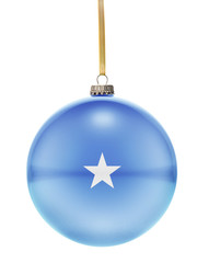 Bauble with the flag design of Somalia.(series)