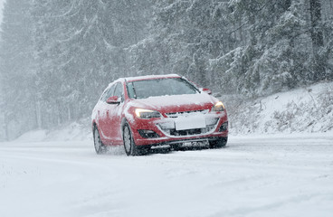 Winter Driving - Winter Road