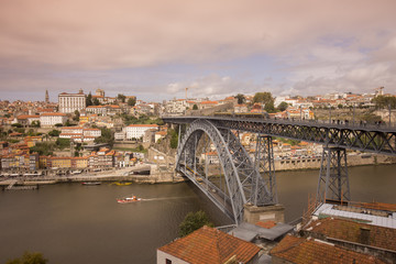 Fototapeta na wymiar EUROPE PORTUGAL PORTO RIBEIRA OLD TOWN DOURO RIVER