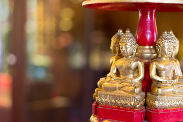 Fototapeta premium Wooden duddha image