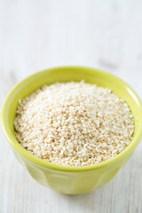 sesame seeds in a bowl