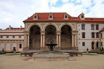 Czech Senate in Waldstein Garden, Prague, Czech Republic.