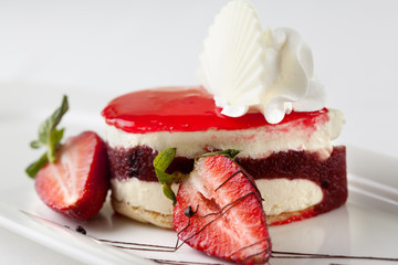 strawberry cheesecake