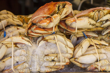 Seafood at the market