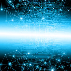 Best Internet Concept of global business.Technological