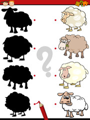 preschool shadows task