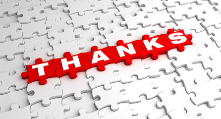 Thanks Jigsaw Puzzle