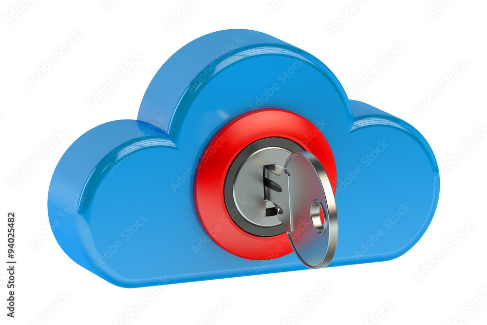 Poster cloud computing security concept