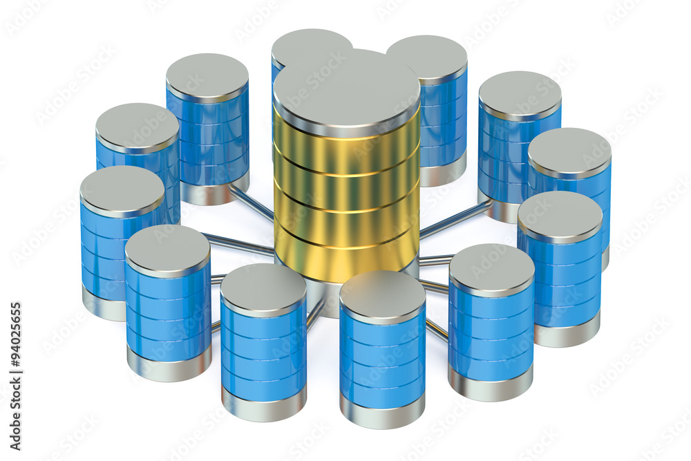 Poster database and data storage concept