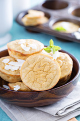 Banana coconut muffins