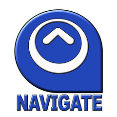 Navigate Badge sign