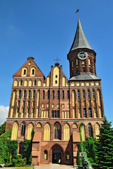 Fototapeta na wymiar Konigsberg Cathedral. Kaliningrad (formerly Kenigsberg), Russia