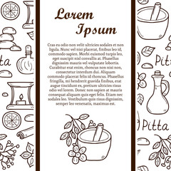 Ayurveda vector concept