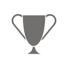 Icono de un trofeo. Victoria deportiva. Copa de ganador