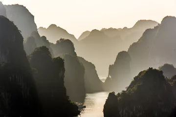 Abwaschbare Fototapete Halong Bay Vietnam © Simon Dannhauer