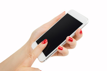 telephone and manicure