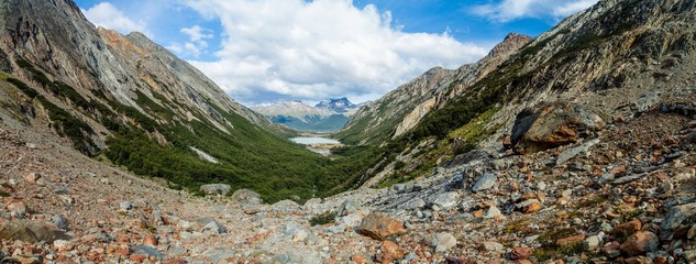 Valley in Tierra del Fuego, Argentina